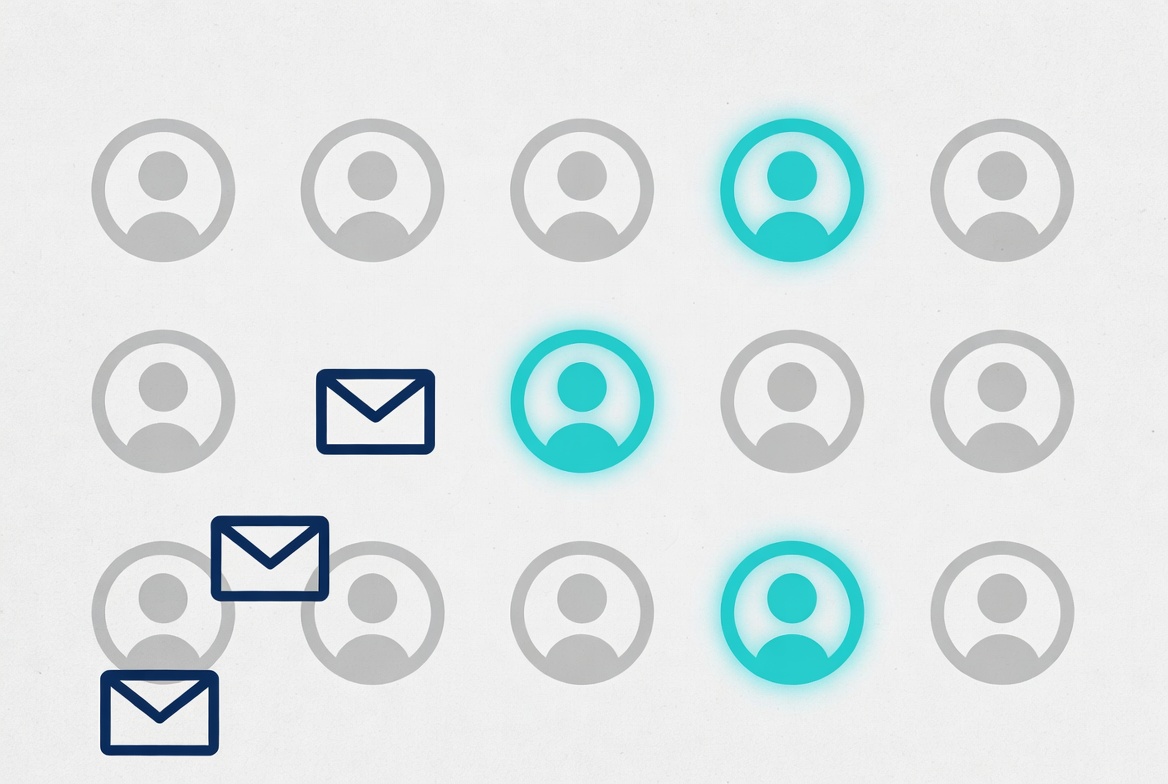 Inaktive kontakter som vekkes til live med meldinger